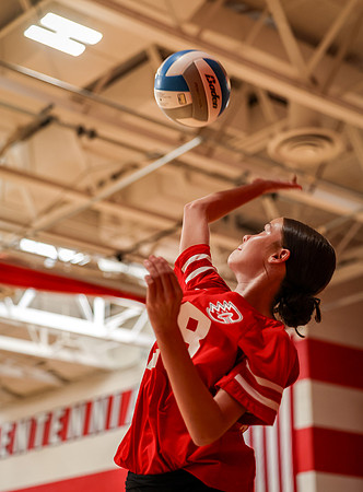 495 Centennial vs Hopkins Girls 9B Volleyball