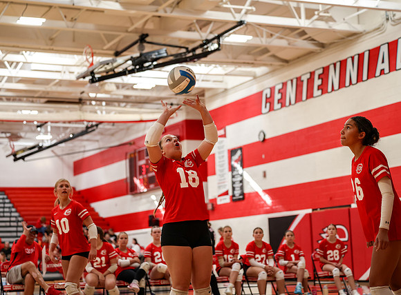 521 Centennial vs Hopkins Girls 9B Volleyball