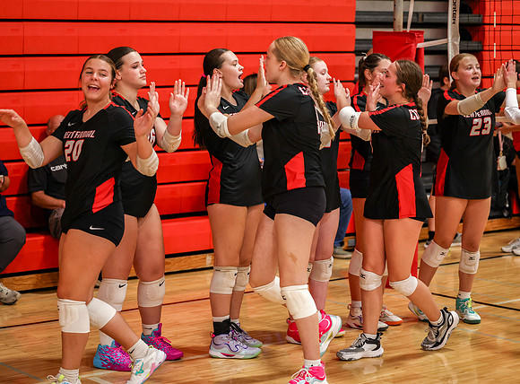 2107 Centennial vs Hopkins Girls B Volleyball