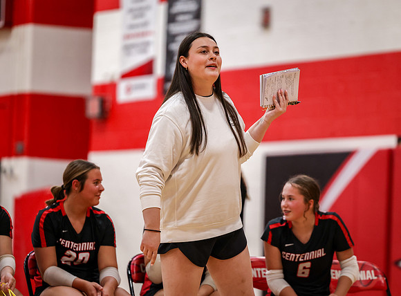 797 Centennial vs Hopkins Girls B Volleyball