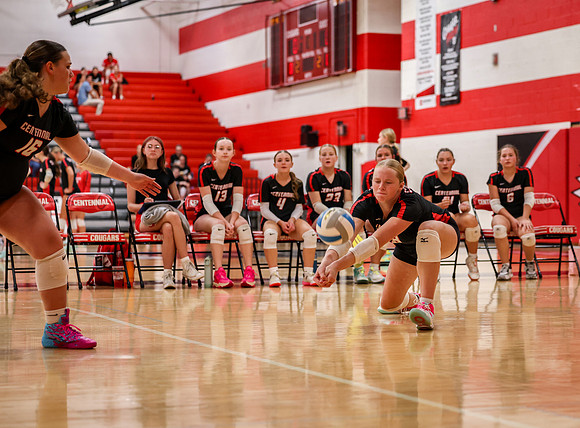 812 Centennial vs Hopkins Girls B Volleyball