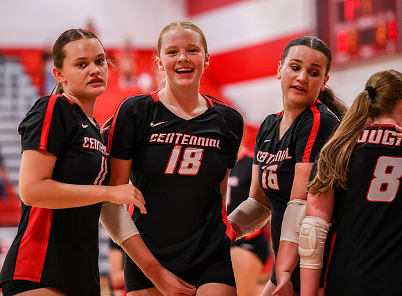 893 Centennial vs Hopkins Girls B Volleyball