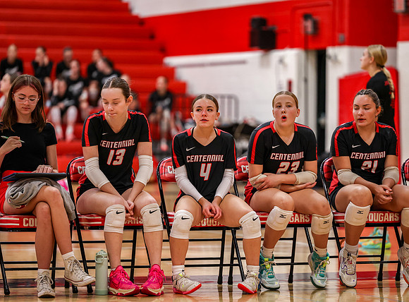 967 Centennial vs Hopkins Girls B Volleyball