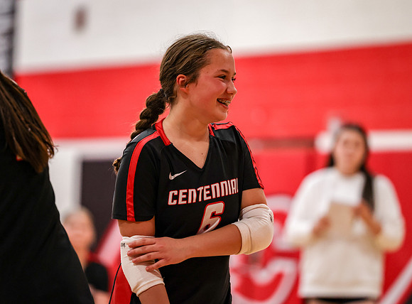 985 Centennial vs Hopkins Girls B Volleyball