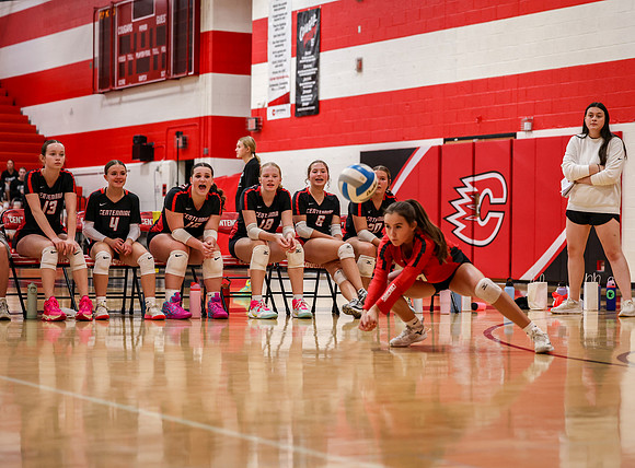 1107 Centennial vs Hopkins Girls B Volleyball