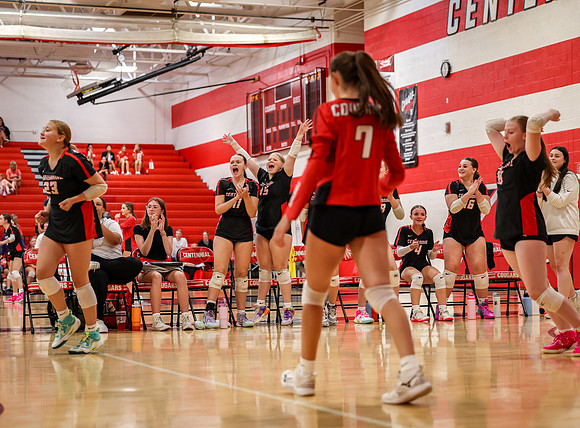 1810 Centennial vs Hopkins Girls B Volleyball