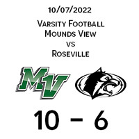 2022 10 07 Mounds View vs Roseville