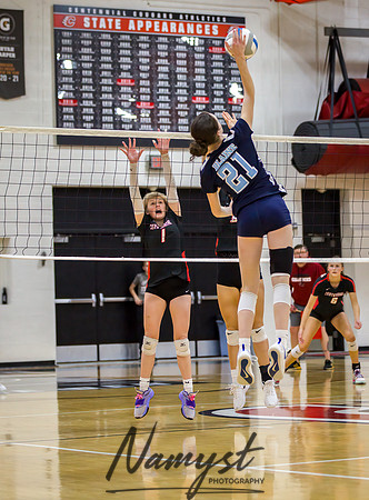 Centennial vs Blaine Varsity Volleyball 147