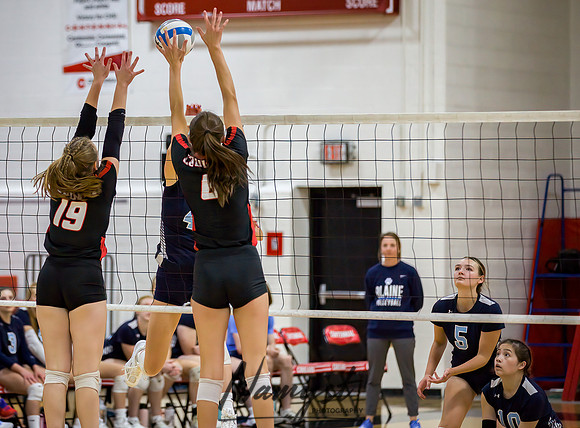 Centennial vs Blaine Varsity Volleyball 169