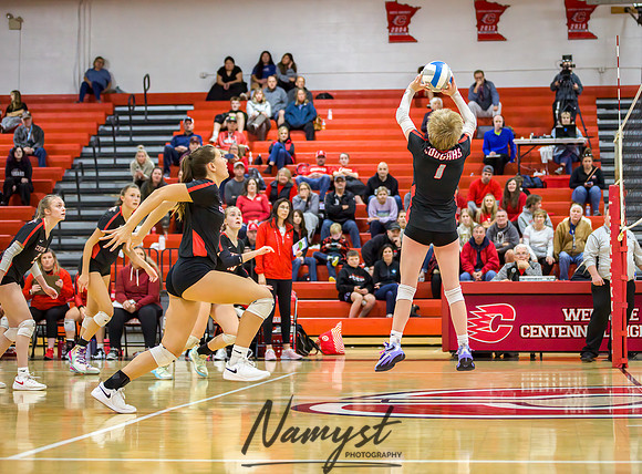Centennial vs Blaine Varsity Volleyball 67