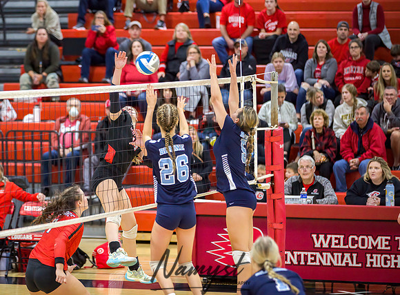 Centennial vs Blaine Varsity Volleyball 25