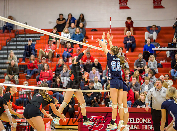 Centennial vs Blaine Varsity Volleyball 26