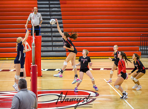 Centennial vs Blaine Varsity Volleyball 217