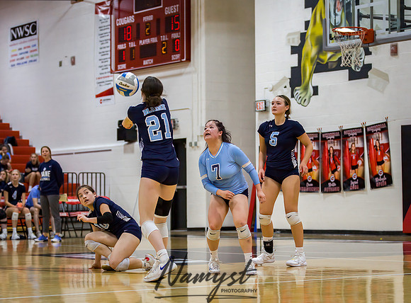 Centennial vs Blaine Varsity Volleyball 65