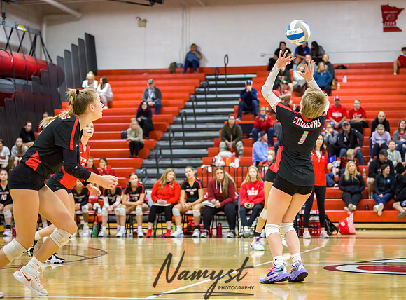 Centennial vs Blaine Varsity Volleyball 20