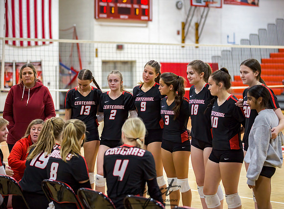 Centennial vs Blaine Varsity Volleyball 156