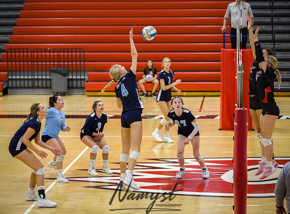 Centennial vs Blaine Varsity Volleyball 208