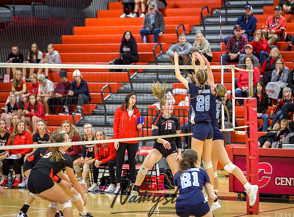 Centennial vs Blaine Varsity Volleyball 43