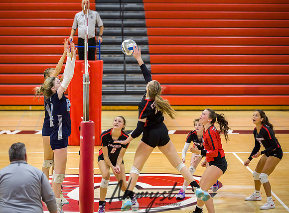Centennial vs Blaine Varsity Volleyball 233