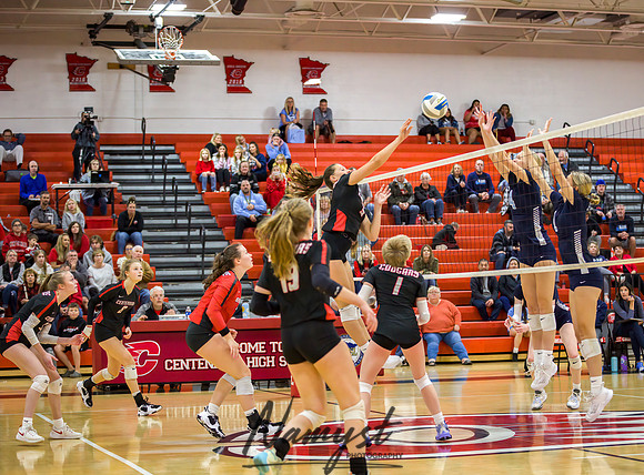 Centennial vs Blaine Varsity Volleyball 32