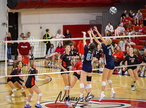 Centennial vs Blaine Varsity Volleyball 97