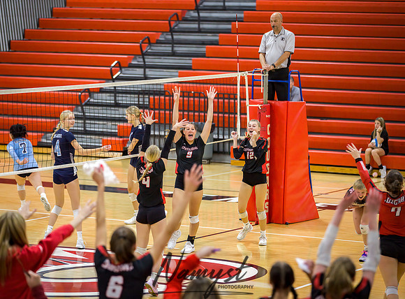 Centennial vs Blaine Varsity Volleyball 122