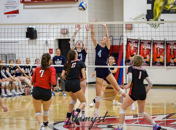 Centennial vs Blaine Varsity Volleyball 159