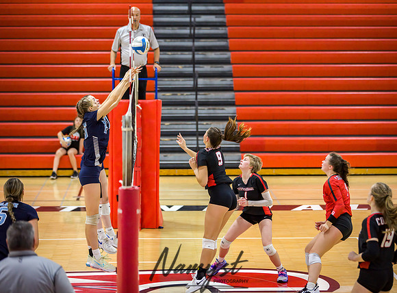 Centennial vs Blaine Varsity Volleyball 239