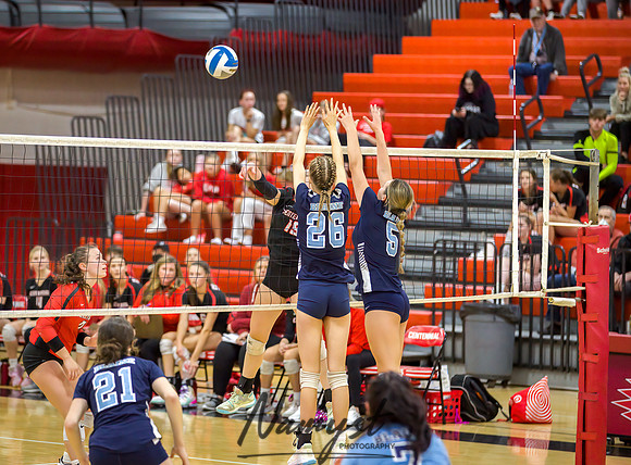 Centennial vs Blaine Varsity Volleyball 174