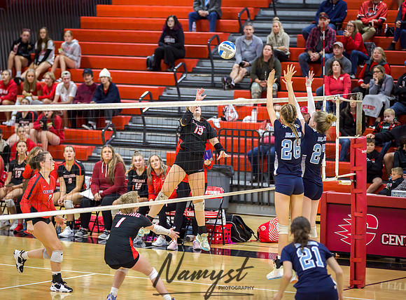 Centennial vs Blaine Varsity Volleyball 37