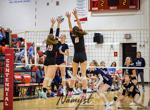 Centennial vs Blaine Varsity Volleyball 165