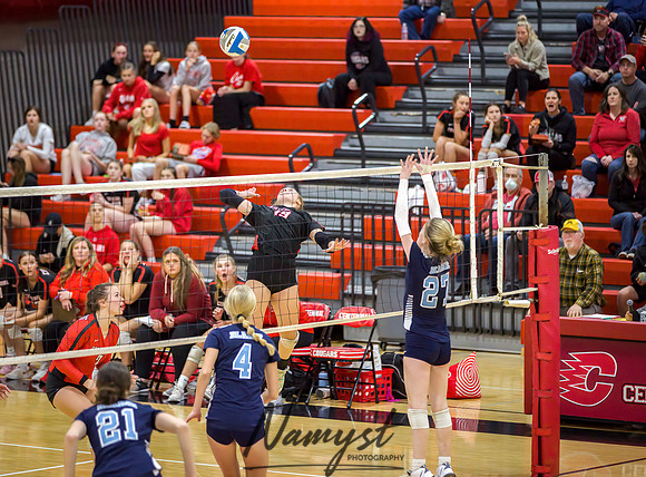 Centennial vs Blaine Varsity Volleyball 98
