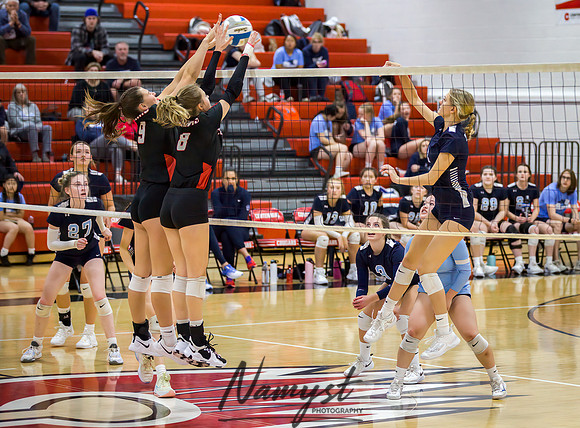 Centennial vs Blaine Varsity Volleyball 49