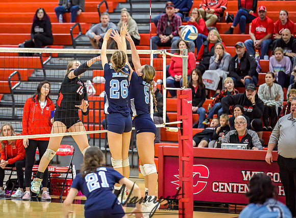 Centennial vs Blaine Varsity Volleyball 42