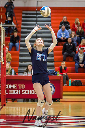 Centennial vs Blaine Varsity Volleyball 7
