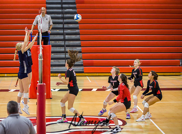 Centennial vs Blaine Varsity Volleyball 219