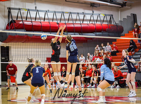 Centennial vs Blaine Varsity Volleyball 151