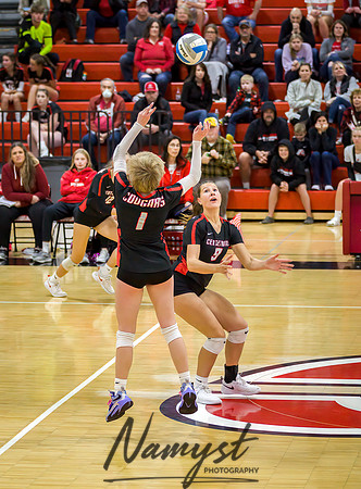 Centennial vs Blaine Varsity Volleyball 183