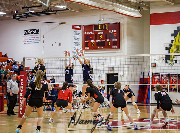 Centennial vs Blaine Varsity Volleyball 125