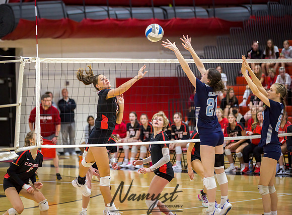 Centennial vs Blaine Varsity Volleyball 40