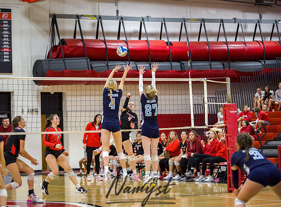 Centennial vs Blaine Varsity Volleyball 136