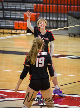 Centennial vs Blaine Varsity Volleyball 107