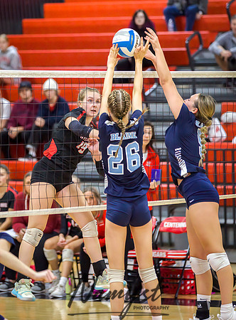 Centennial vs Blaine Varsity Volleyball 44