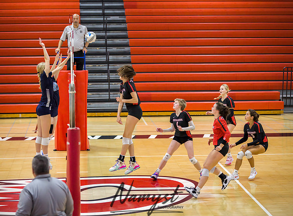 Centennial vs Blaine Varsity Volleyball 218