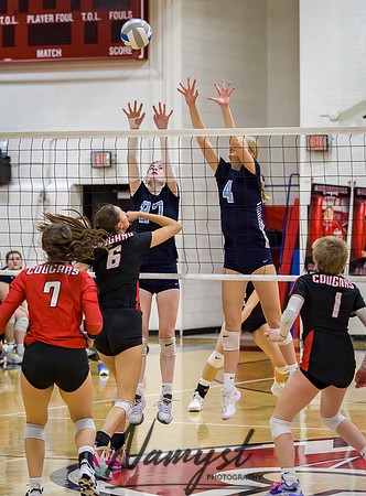 Centennial vs Blaine Varsity Volleyball 158