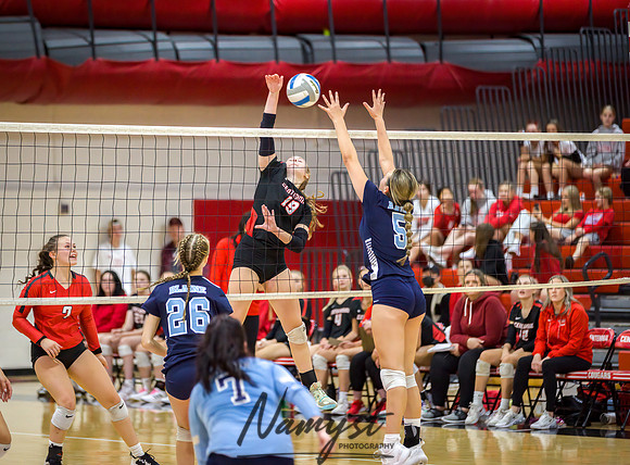 Centennial vs Blaine Varsity Volleyball 149