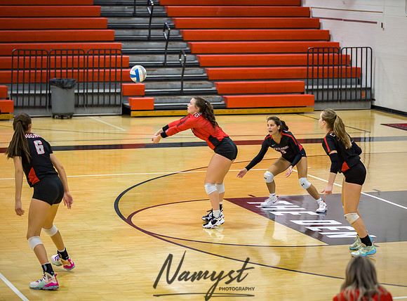 Centennial vs Blaine Varsity Volleyball 215