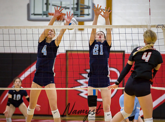 Centennial vs Blaine Varsity Volleyball 164