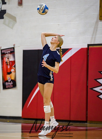 Centennial vs Blaine Varsity Volleyball 61
