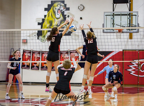 Centennial vs Blaine Varsity Volleyball 123